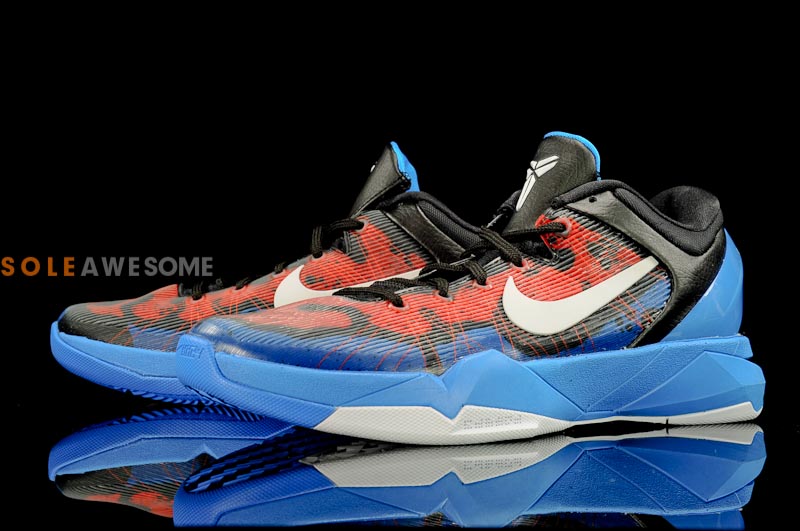 Nike Zoom Kobe 7 Poison Dart Frog Red Blue New Images 4