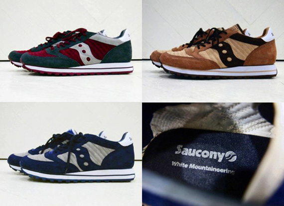 White Mountaineering x Saucony Jazz O