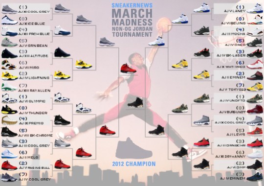 Sneaker News March Madness Non-OG Air Jordan Tournament – Finals Announced