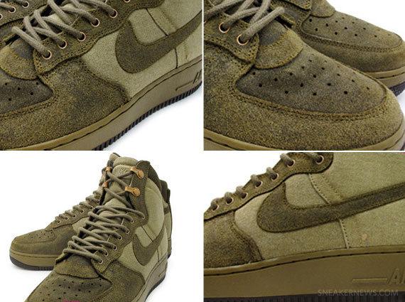 Nike Air Force 1 High Boot - Olive