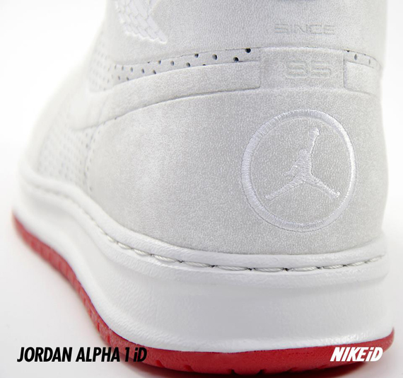 Air Jordan Alpha 1 Id Translucent Sole Options 1