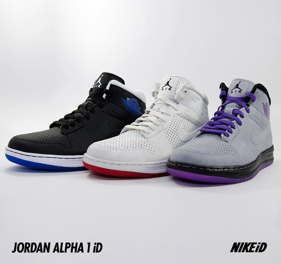 Air Jordan Alpha 1 Id Translucent Sole Options 5