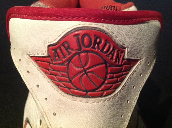 Air Jordan Ii Og Made In Italy White Red 7