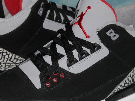 Air Jordan III - Black/Cement Nubuck Sample | Available on eBay