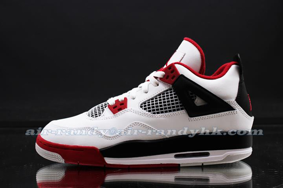 Air Jordan Iv Fire Red Gs Ar 1