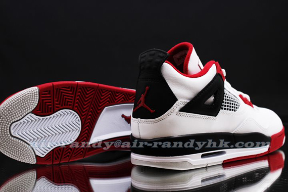 Air Jordan Iv Fire Red Gs Ar 2