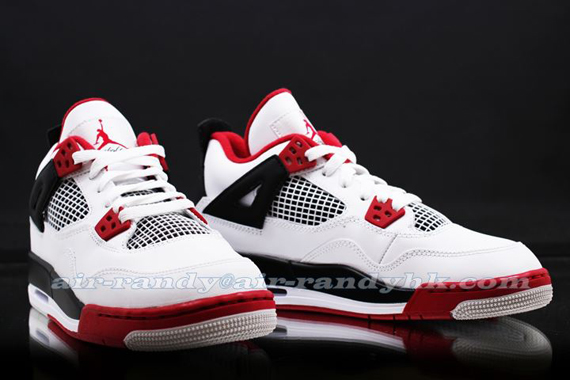 Air Jordan Iv Fire Red Gs Ar 4