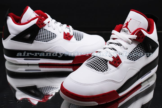 Air Jordan Iv Fire Red Gs Ar 5