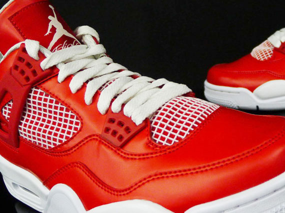 Air Jordan IV - Red/White Sample