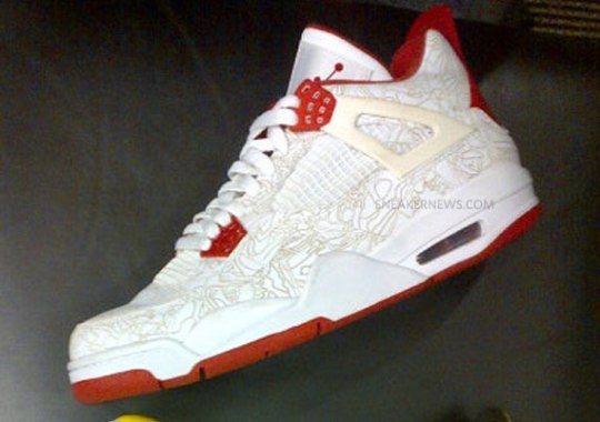 Air Jordan IV – White/Red ‘Laser’ Sample