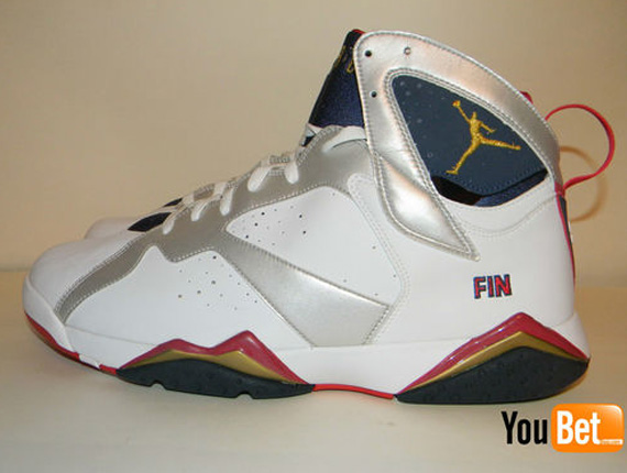 Air Jordan Vii Olympic Michael Finley Pe 1