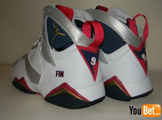 Air Jordan Vii Olympic Michael Finley Pe 2