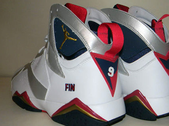 Air Jordan VII 'Olympic' - Michael Finley PE