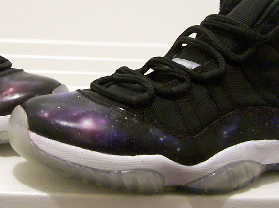 Air Jordan XI 'Galaxy' Customs By Peculiar Kinetics