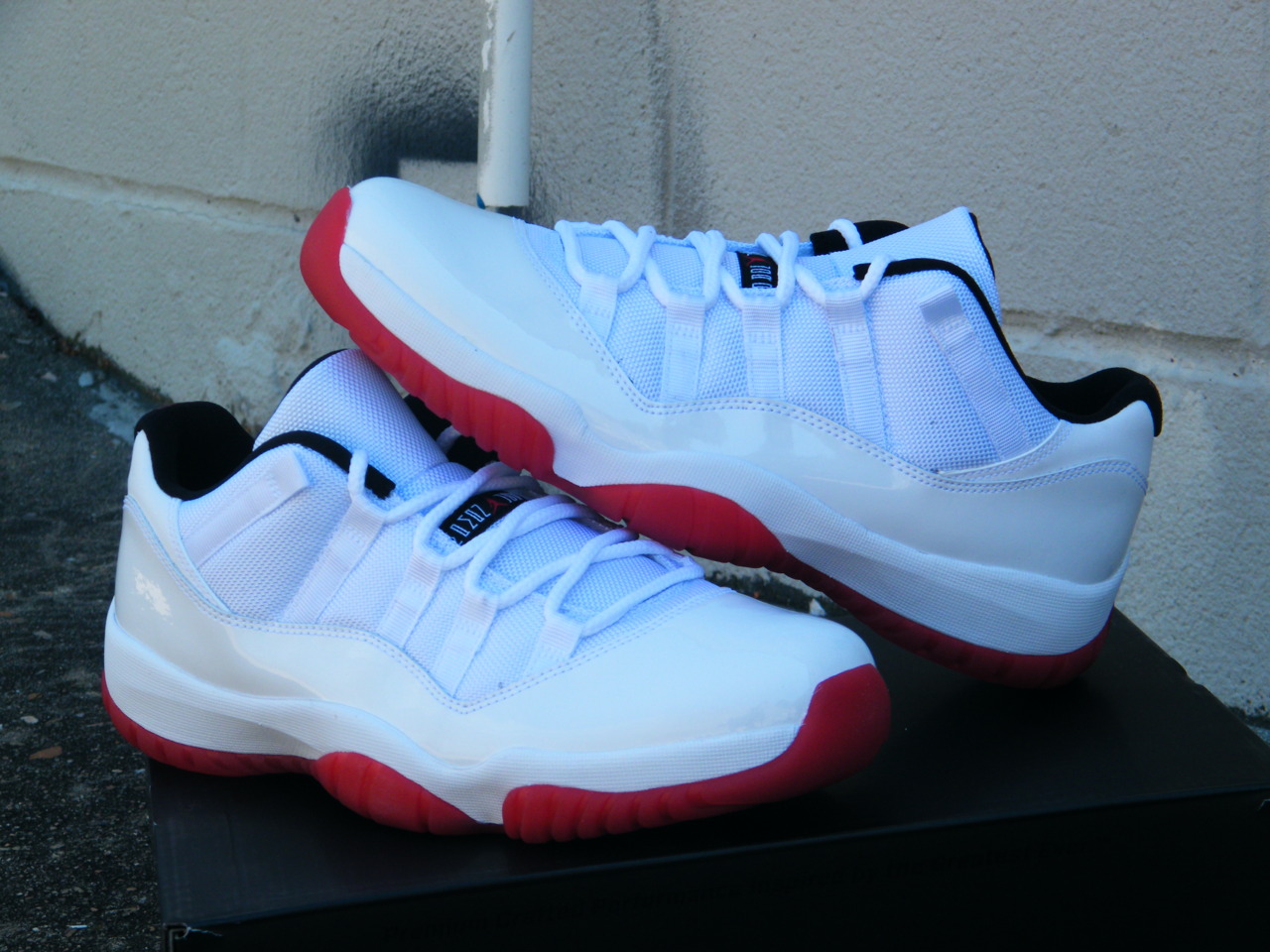 Air Jordan Xi Low White Varsity Red Arriving At Retailers 23