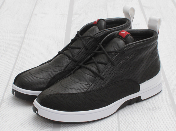 Air Jordan Xii Clave Blk Wht 4