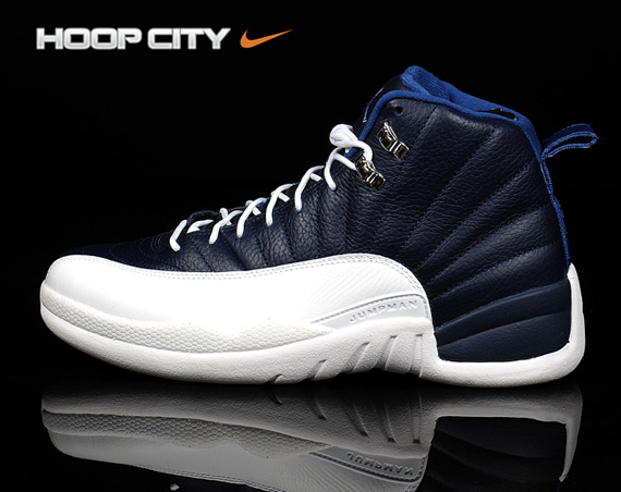 Air Jordan Xii Obsidian University Blue White French Blue 2012 3