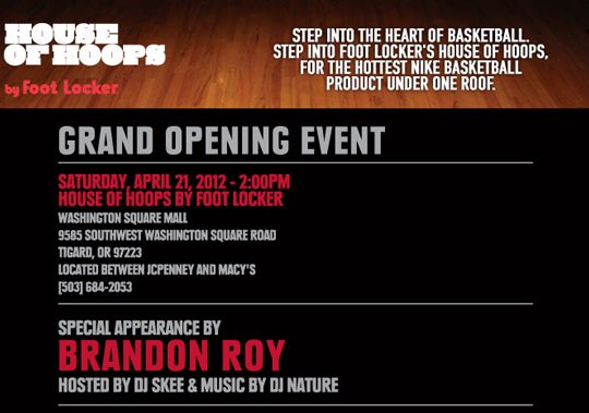 Foot Locker House of Hoops Grand Opening In Tigard, OR