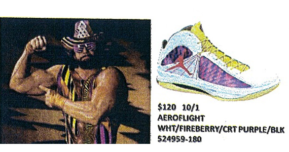 Jordan Aeroflight Wwf Pack Macho Man