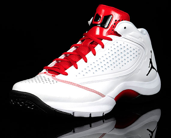 Jordan D Reign X White Varsity Red Black 3