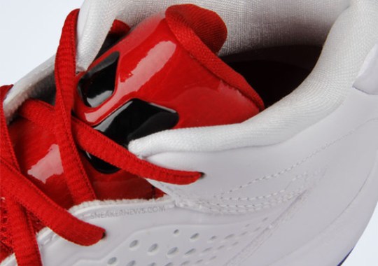 Jordan Wade D’Reign X – White – Black – Varsity Red