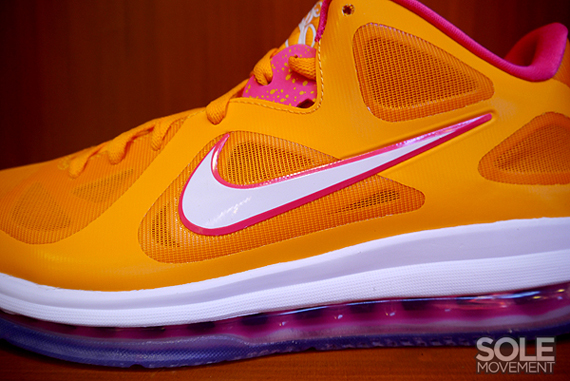 Lebron 9 Vivid Orange Cherry 2