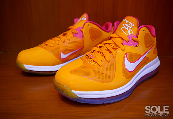 Lebron 9 Vivid Orange Cherry 3