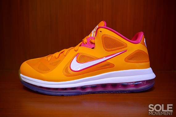 Lebron 9 Vivid Orange Cherry 5