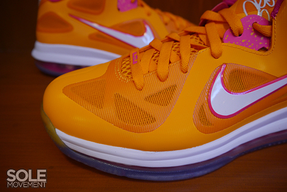 Lebron 9 Vivid Orange Cherry 7