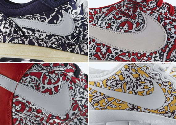 Liberty x Nike WMNS April 2012 Releases - Available