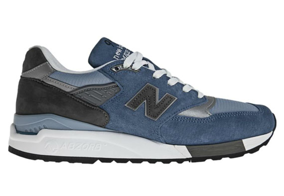 New Balance 998 Blue Grey White 3