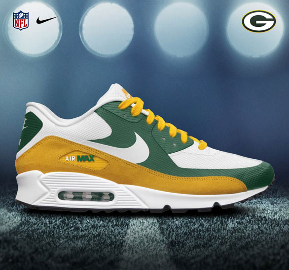 Nfl X Nike Air Max 90 Premium Packers