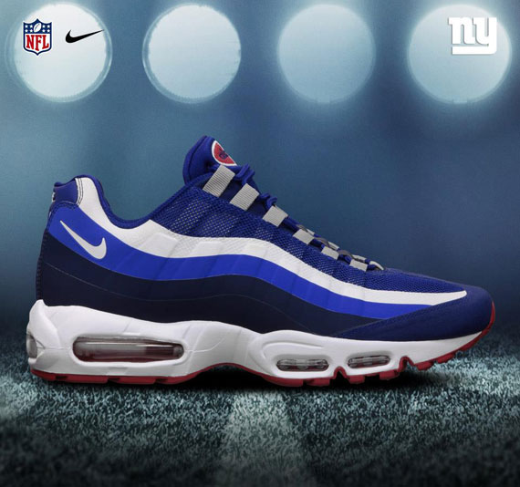 Nfl X Nike Air Max 95 No Sew Giants