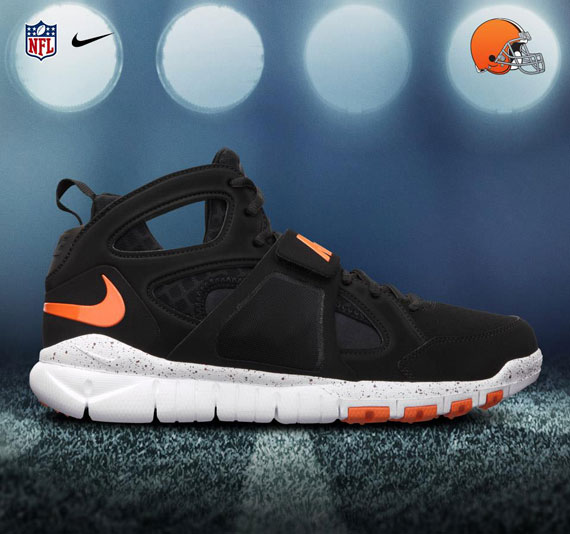 Nfl X Nike Huarache Free Shield Browns