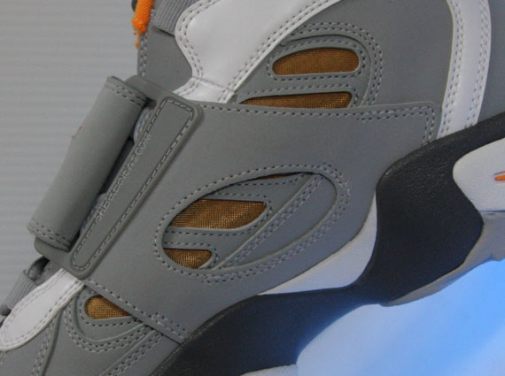 Nike Air Diamond Turf Ii Grey Orange White 5