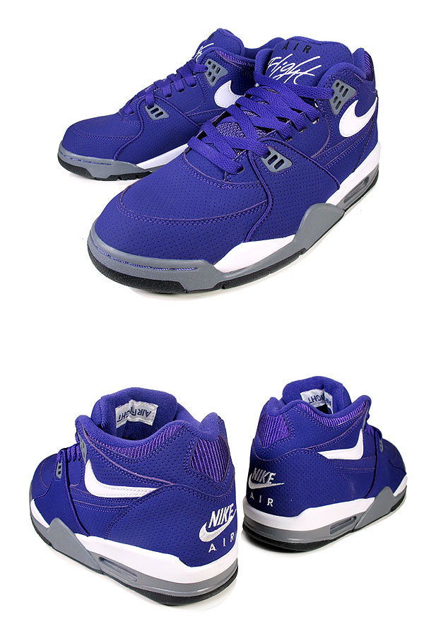Nike Air Flight 89 Club Purple White Cool Grey 3