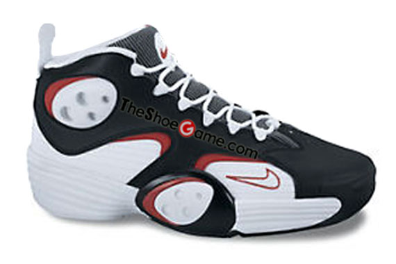 Nike Air Flight One White Black Wolf Grey Red 1