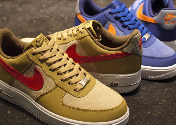 Nike Air Force 1 Low 'Denim Pack' April 2012