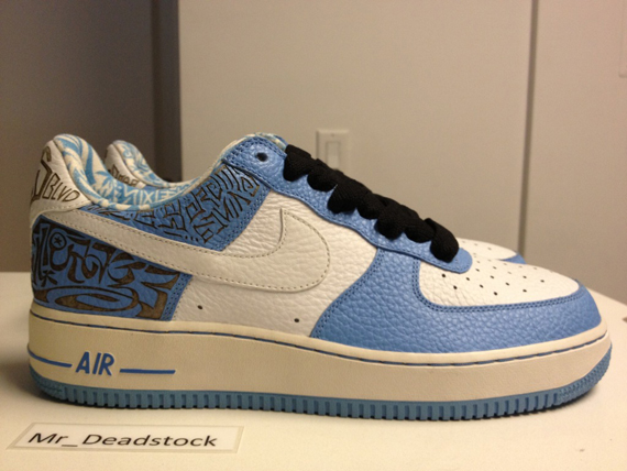 Nike Air Force 1 Low Entourage White Swoosh Sample 2