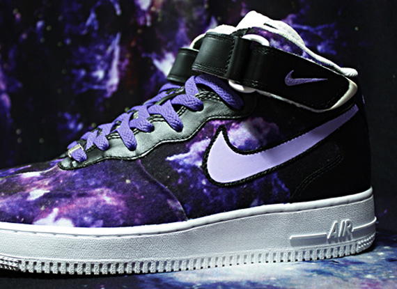 Nike Air Force 1 Mid 'Galaxy Force' Customs by PD44