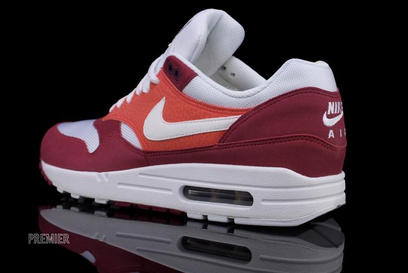 Nike Air Max 1 Legacy Red White Khaki Gum Dark Brown 5