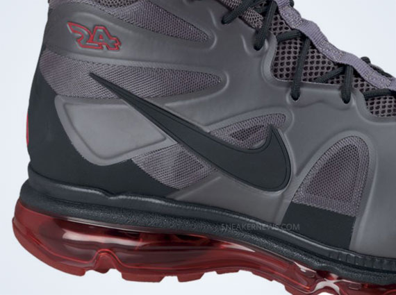 Nike Air Max Griffey Fury - Dark Grey - University Red