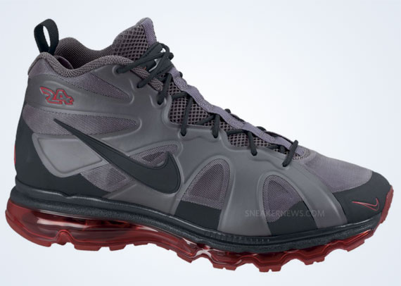 Nike Air Max Griffey Fury Dark Grey University Red 3