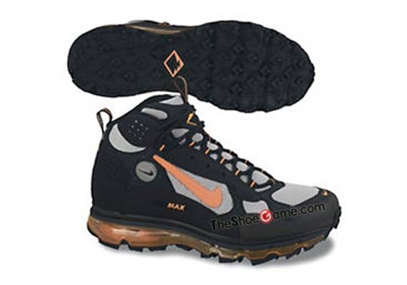 Nike Air Max Terra Sertig Neutral Grey Dark Obsidian Black Total Orange