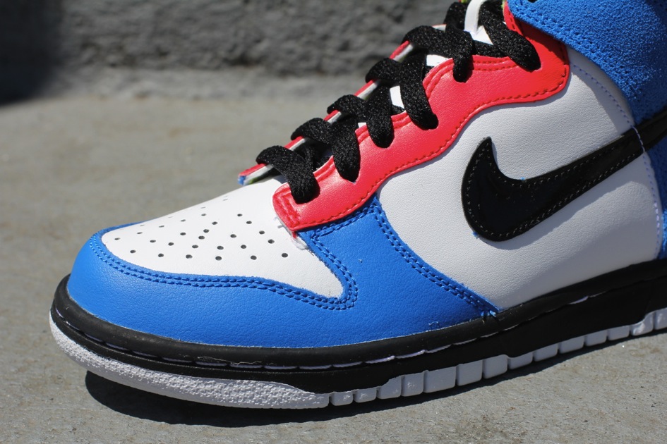 Nike Dunk High Gs White Soar Siren Red 01