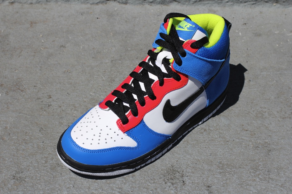 Nike Dunk High Gs White Soar Siren Red 02