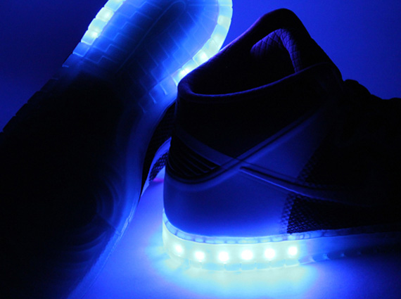 Nike Dunk High Id Hyperfuse Light Up Customs 6