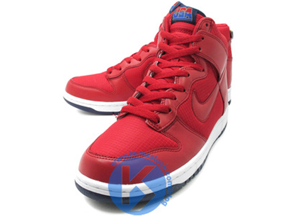 Nike Dunk High Usa Olympic 4