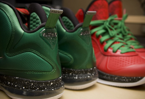 Nike Lebron 9 Id Xmas Flip 5
