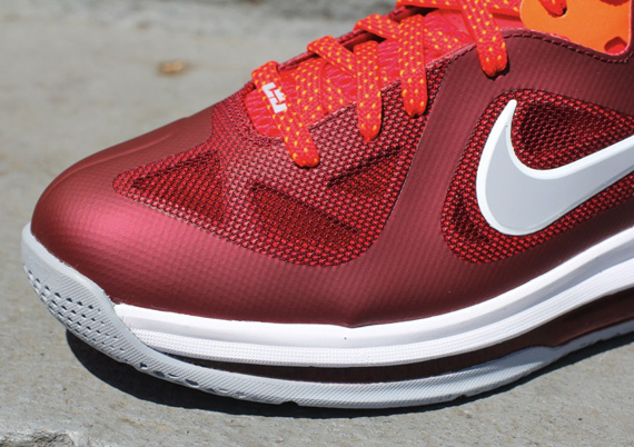 Nike Lebron 9 Low Challenge Red Grey Oneness 1